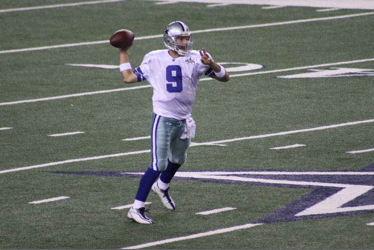 Tony Romo may miss the rest of the season after suffering a fractured clavicle in the 41-35 loss to the New York Giants. Photo by George Walker